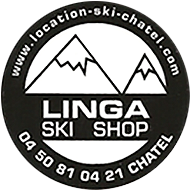 Linga Skis Shop Chatel logo